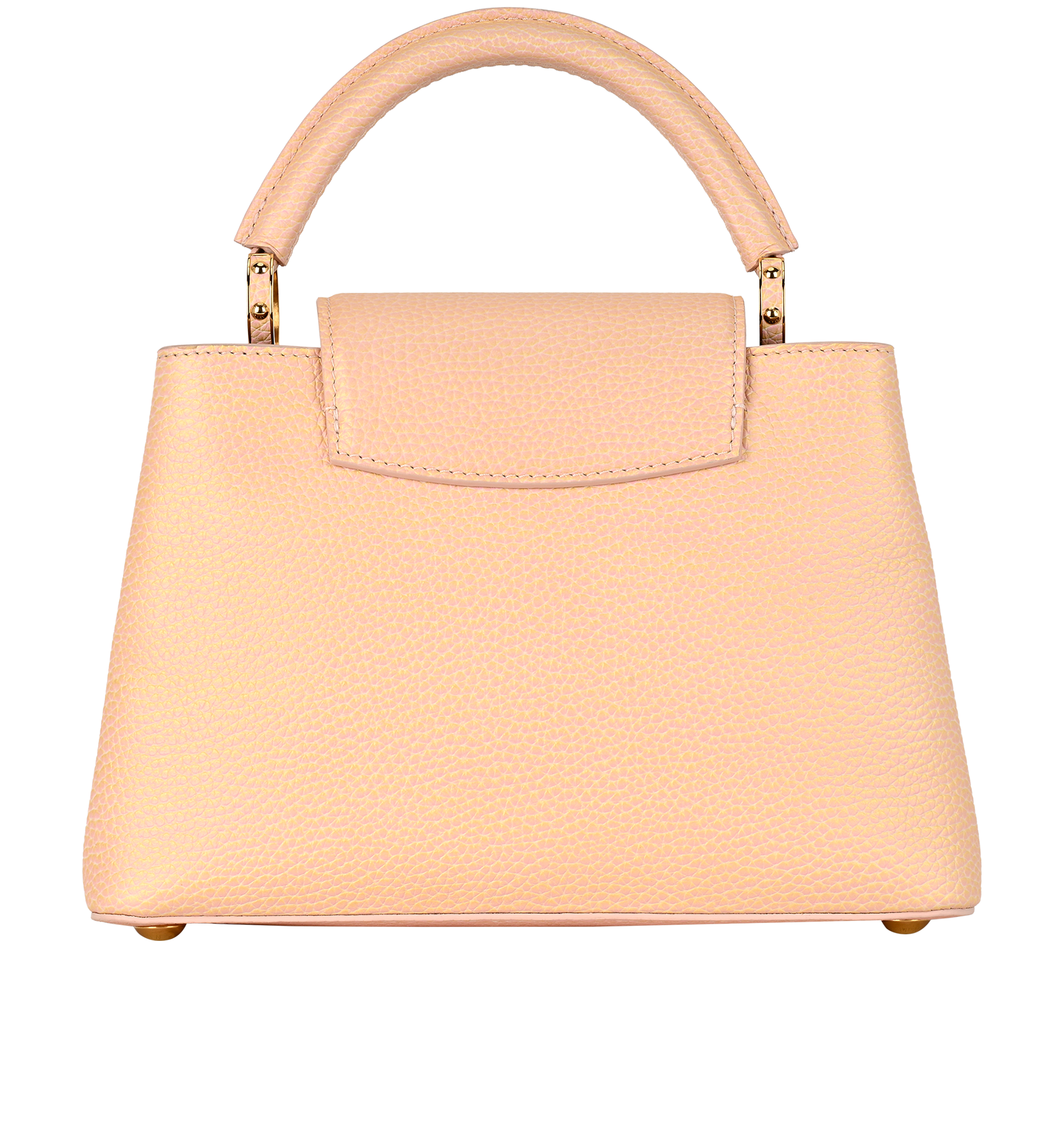 Capucines MM, &pound;3,500, Handbags, Pink, Leather, Back view